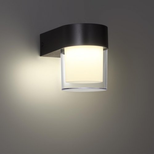 Светильник ландшафтный светодиодный настенный Novotech Street 359297 5W черный