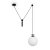 Подвесной светильник Freya Impulse FR5221PL-01B 60W черный