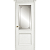 Межкомнатная дверь La Porte серия Classic модель 300.3 ясень бланко со стеклом Мари
