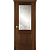 Межкомнатная дверь La Porte серия Classic модель 300.3 красное дерево контур с заливкой Люмина