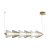 Подвесной светильник Freya Plum FR6137PL-L21BT1 23W латунь Подвесной светильник Freya Plum FR6137PL-L21BT1 23W латунь