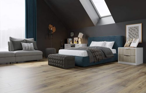 Виниловая плитка ПВХ Stone Floor SPC Дуб Уютный дом 0004-2 MP