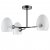 Люстра потолочная Lumion Kendall 6513/3C 3*40W чёрный