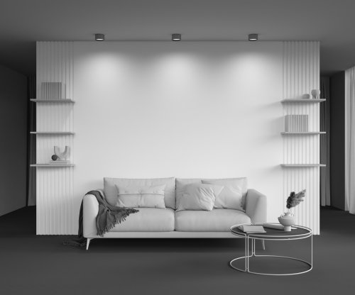 Потолочный светильник Technical C091CL-12W4K-BS Glare латунь 12W LED 4000K 120°