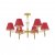 Люстра потолочная Lumion Vanessa 4514/6C E27 360 Вт