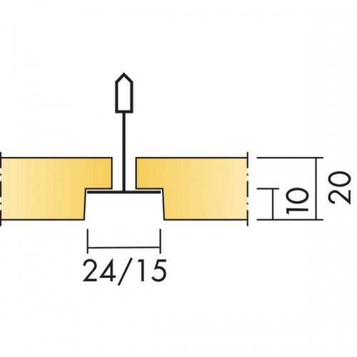 Подвесной потолок Ecophon Focus E T15 1200x1200 мм