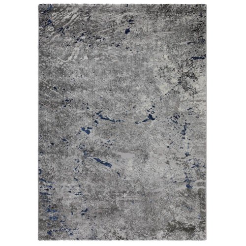 Турецкий ковер Almira E1621 Grey/N.Blue 1,7x1,2 м прямоугольный
