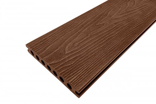 Террасная доска NauticPrime Esthetic Wood (шовная) 4000х150х24 мм, коричневый