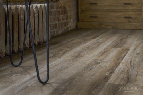 Виниловый ламинат Vinilam Ceramo XXL Дуб Биль 8895-EIR