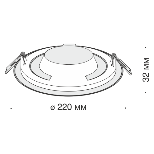 Встраиваемый светильник Technical Stockton DL018-6-L18W