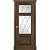Межкомнатная дверь La Porte серия Classic модель 300.6 дуб миндаль со стеклом Ромб