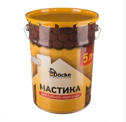 Мастика кровельная Docke 5 л