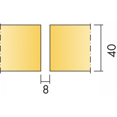 Подвесной потолок Ecophon Master SQ LD 1200x600 мм
