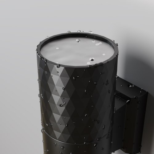 Настенный светильник (бра) Outdoor Bowery O583WL-01B 50W черный