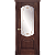 Межкомнатная дверь La Porte серия Classic модель 300.4 красное дерево контур с заливкой Гардиан