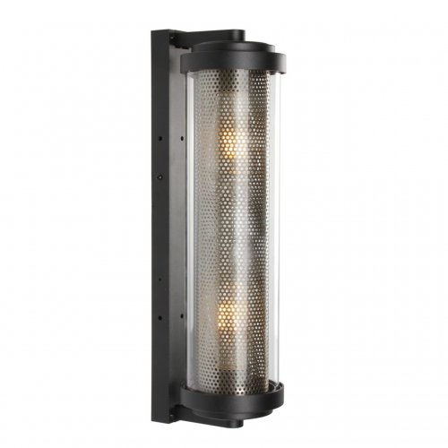 Светильник ландшафтный настенный Novotech Street 370968 2*max 25W черный