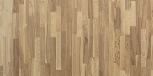 Паркетная доска Focus Floor трехполосная Ясень Кантри, легкий браш, белое масло (Ash Gregale White Oiled 3S) (3,41 м2)