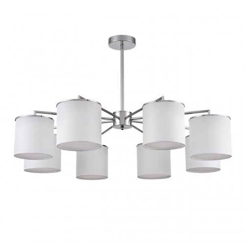 Люстра потолочная Lumion Suntori цвет хром, белый арт. 6591/8  8*40W E14