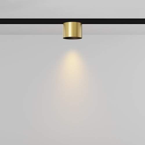 Трековый светильник Technical TR188-1-5W2.7K-M-BBS Alfa S черный и латунь 5W LED 2700K 36°