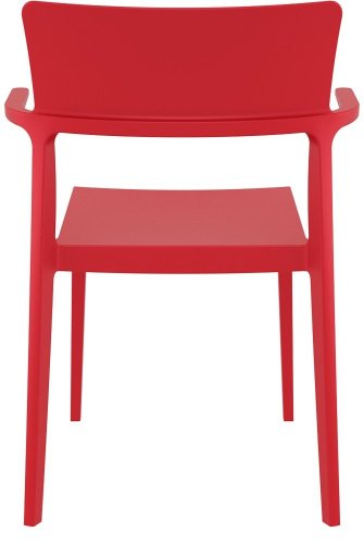 Комплект пластиковых кресел Plus Set 4 красный
