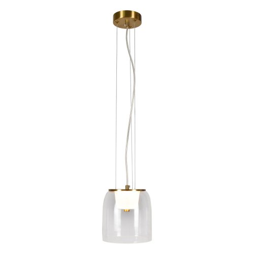 Подвесной светильник Lussole Dearborn LSP-7060 5W бронзовый
