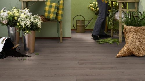 Ламинат 33 класс Kronotex Mammut Plus D 4727 Дуб Горный серый