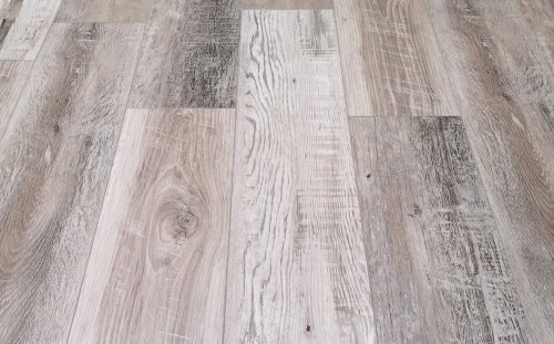 Виниловая плитка ПВХ Stone Floor SPC Дуб Лофт Бежевый