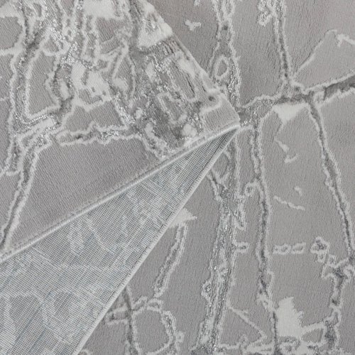 Турецкий ковер Lion 5652 Grey/Grey 1,5x0,8 м прямоугольный