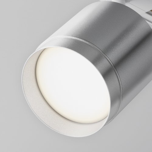 Трековый светильник Technical Polar TR088-1-GX53-S 15W белый/серебро