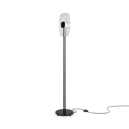 Торшер (напольный светильник) Maytoni Eclipse MOD152FL-L1BK 6W черный/прозрачный
