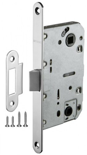 Защелка врезная Fuaro (Фуаро) Plastic P96WC-50 CP хром