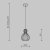Подвесной светильник Maytoni Roots MOD192PL-01W 40W черный Подвесной светильник Maytoni Roots MOD192PL-01W 40W черный