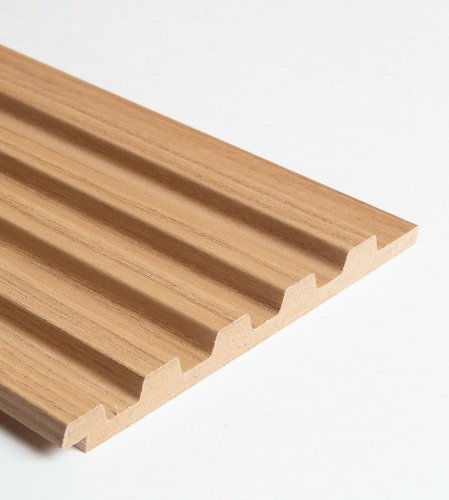 Стеновая панель МДФ Acupan 2760х122 мм (7 шт/2,36 м2) AP122501.95 трапеция, эльм натуральный