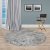 Турецкий ковер Almira GR734 Grey/Grey 1,6x1,6 м круглый Турецкий ковер Almira GR734 Grey/Grey 1,6x1,6 м круглый