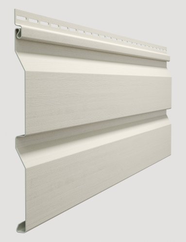 Виниловый сайдинг Docke Standard D4.5D (Корабельный брус) Сливки