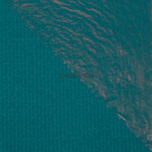Выставочный ковролин с защитной пленкой Эксполайн Atoll Blue 1234 сине-зеленый
