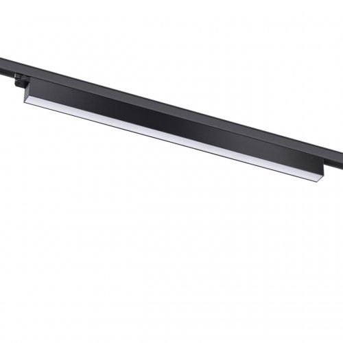 Трековый светодиодный светильник 3х-фазный Novotech Port 358841 40W черный