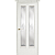 Межкомнатная дверь La Porte серия Classic модель 300.8 ясень бланко со стеклом Рим