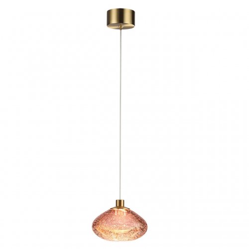 Подвесной светильник Odeon Light Mela цвет бордовый арт. 7043/4L 3000K 4W LED