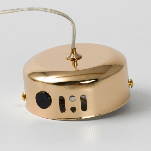 Подвесной светильник Lussole Appling LSP-8737 20W блестящее золото