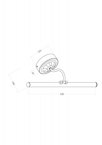 Подсветка Maytoni Oculus MIR014WL-L9G3K