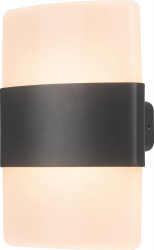 Настенный светильник (бра) Outdoor Via del Corso O006WL-L12GR 12W серый