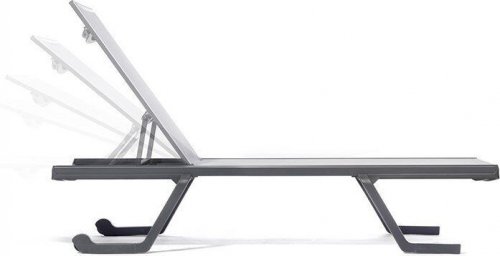 Шезлонг металлический Podio синий