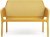 Диван пластиковый Net Bench горчичный