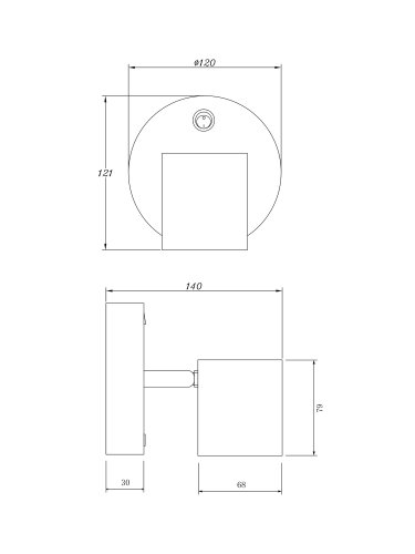 Спот Freya PointFive FR10006CW-L6W