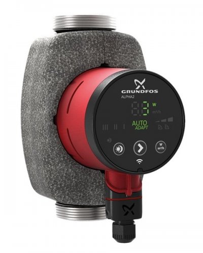 Насос циркуляционный Grundfos Alpha2 25-40 N 180 (18 Вт)