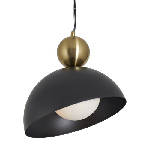 Подвесной светильник Freya Bowl FR5439PL-01B 40W матовый черный