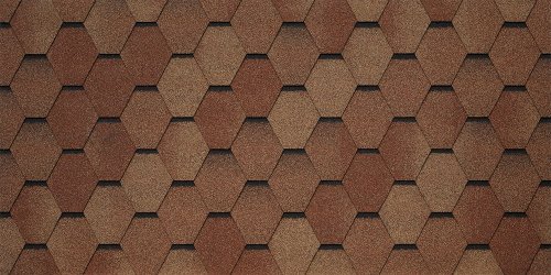 Гибкая черепица Tegola Veneto terracotta 206 (терракота)