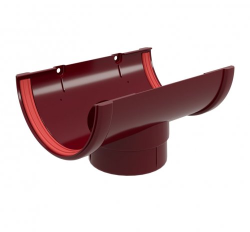 Воронка Классика 120 ПВХ Grand Line бордо RAL 3005