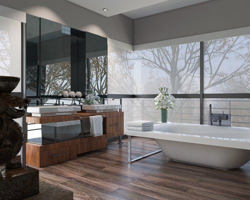 Виниловая плитка ПВХ Stone Floor SPC Дуб Мистривер